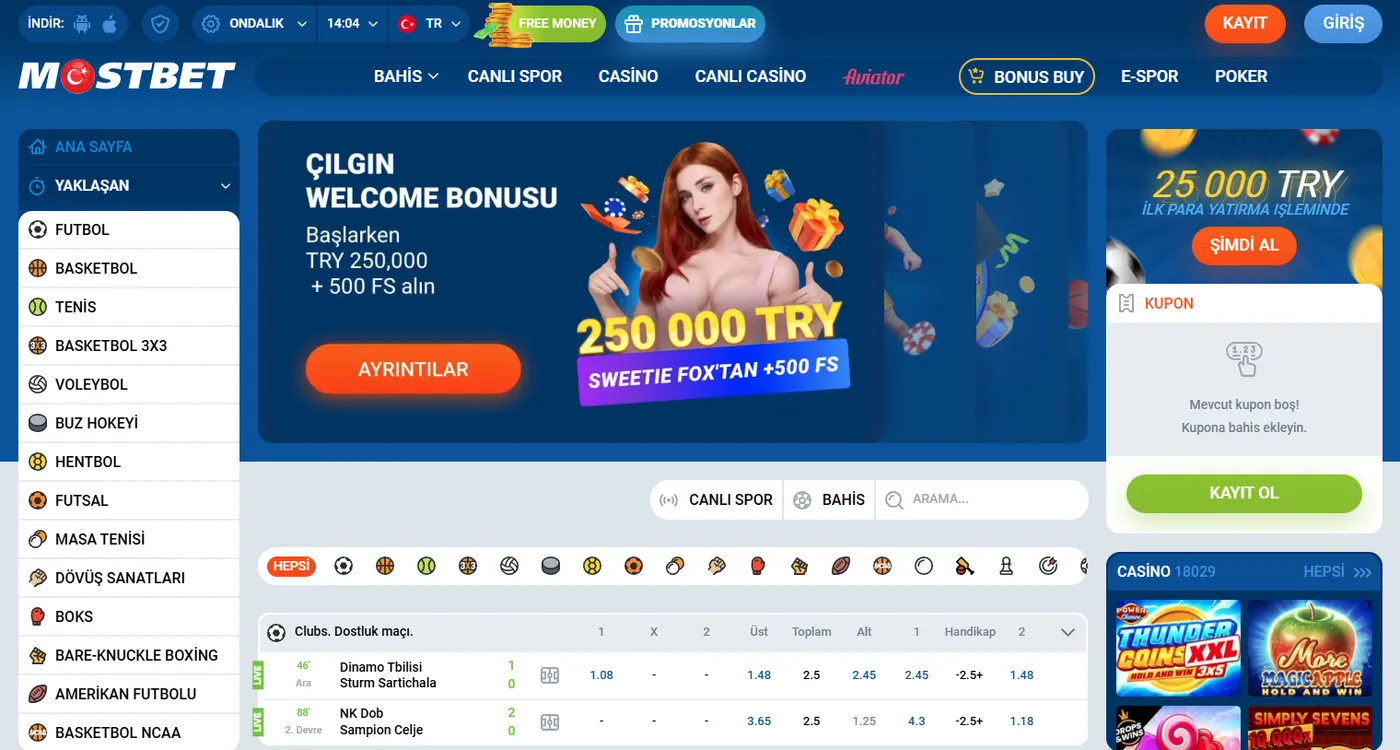 iOS için Mostbet app download