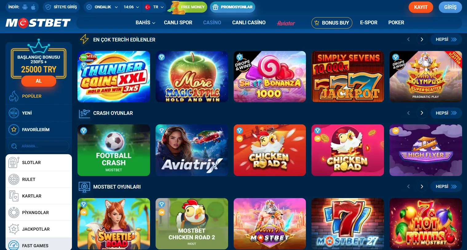 Online slot makineleri (oyun sağlayıcıları)